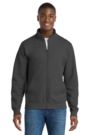 Port & Co Men's   Core Fleece Cadet Full-Zip Sweatshirt PC78FZ