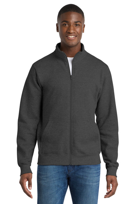 Port & Co Men's   Core Fleece Cadet Full-Zip Sweatshirt PC78FZ