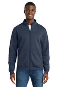 Port & Co Men's   Core Fleece Cadet Full-Zip Sweatshirt PC78FZ