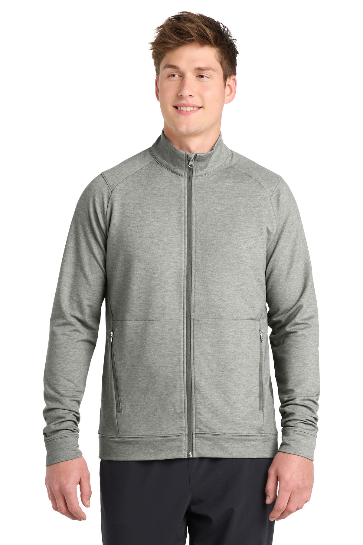 Sport-Tek Men's   Sport-Wick   Flex Fleece Full-Zip