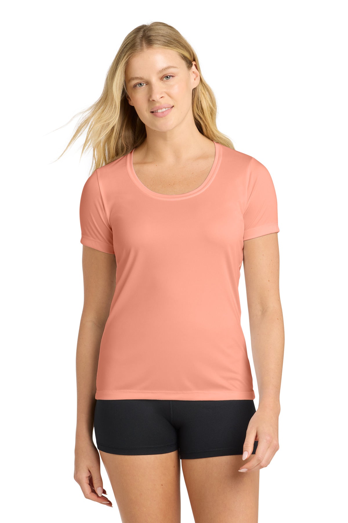 Sport-Tek Women's    Posi-UV   Pro Scoop Neck Tee