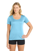 Sport-Tek Women's    Posi-UV   Pro Scoop Neck Tee