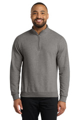 Port & Co Men's   Core Fleece 1/4-Zip Pullover Sweatshirt PC78Q