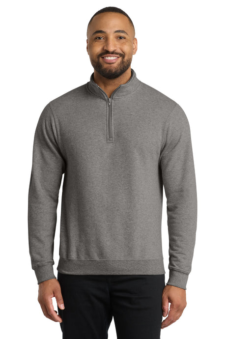 Port & Co Men's   Core Fleece 1/4-Zip Pullover Sweatshirt PC78Q