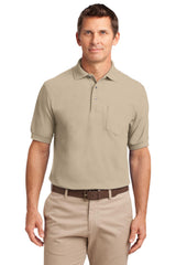 Port Authority Men's   Silk Touch Polo with Pocket