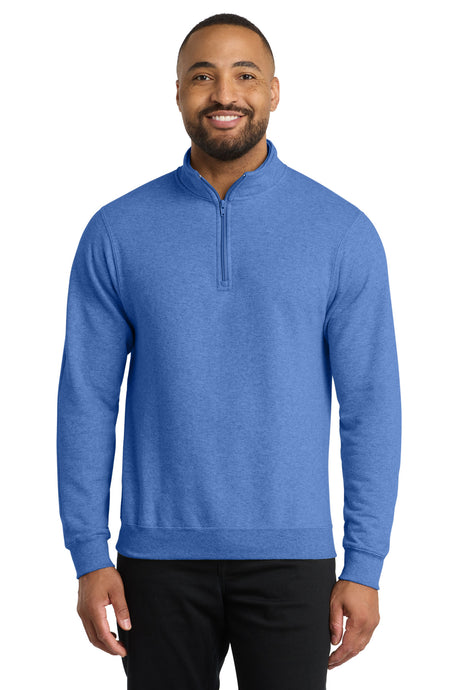 Port & Co Men's   Core Fleece 1/4-Zip Pullover Sweatshirt PC78Q
