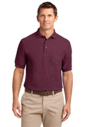 Port Authority Men's   Silk Touch Polo with Pocket