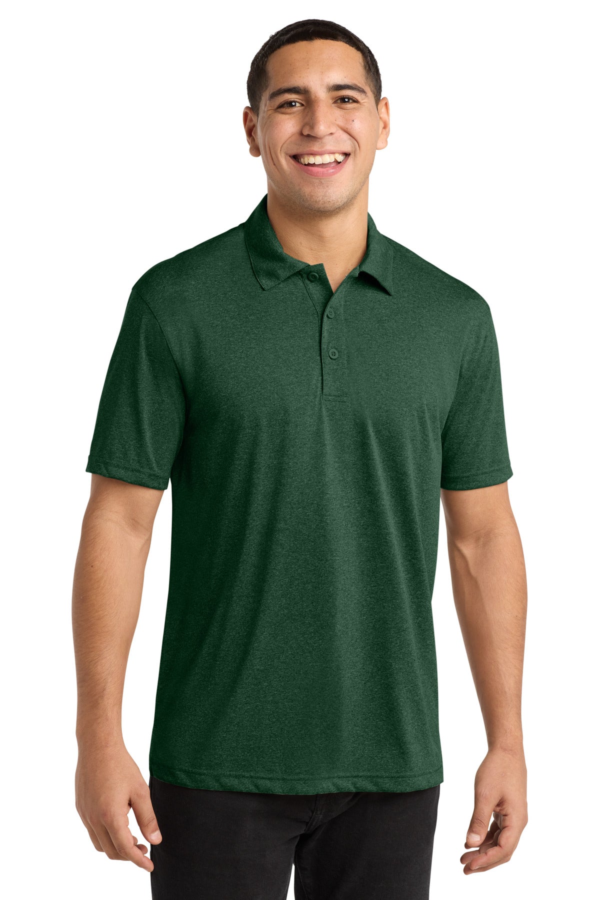 Sport-Tek Men's   Heather Contender Polo