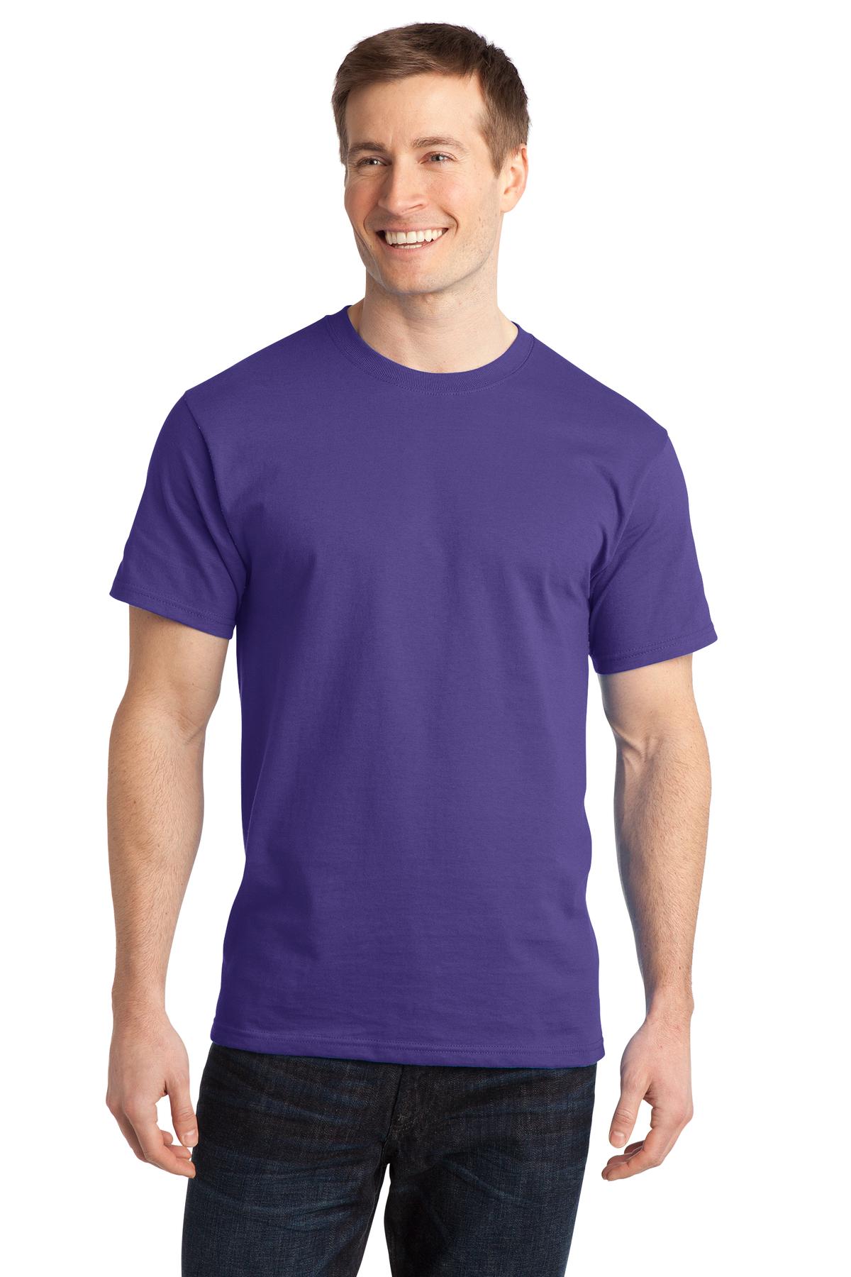 Port & Co Men's   Ring Spun Cotton Tee