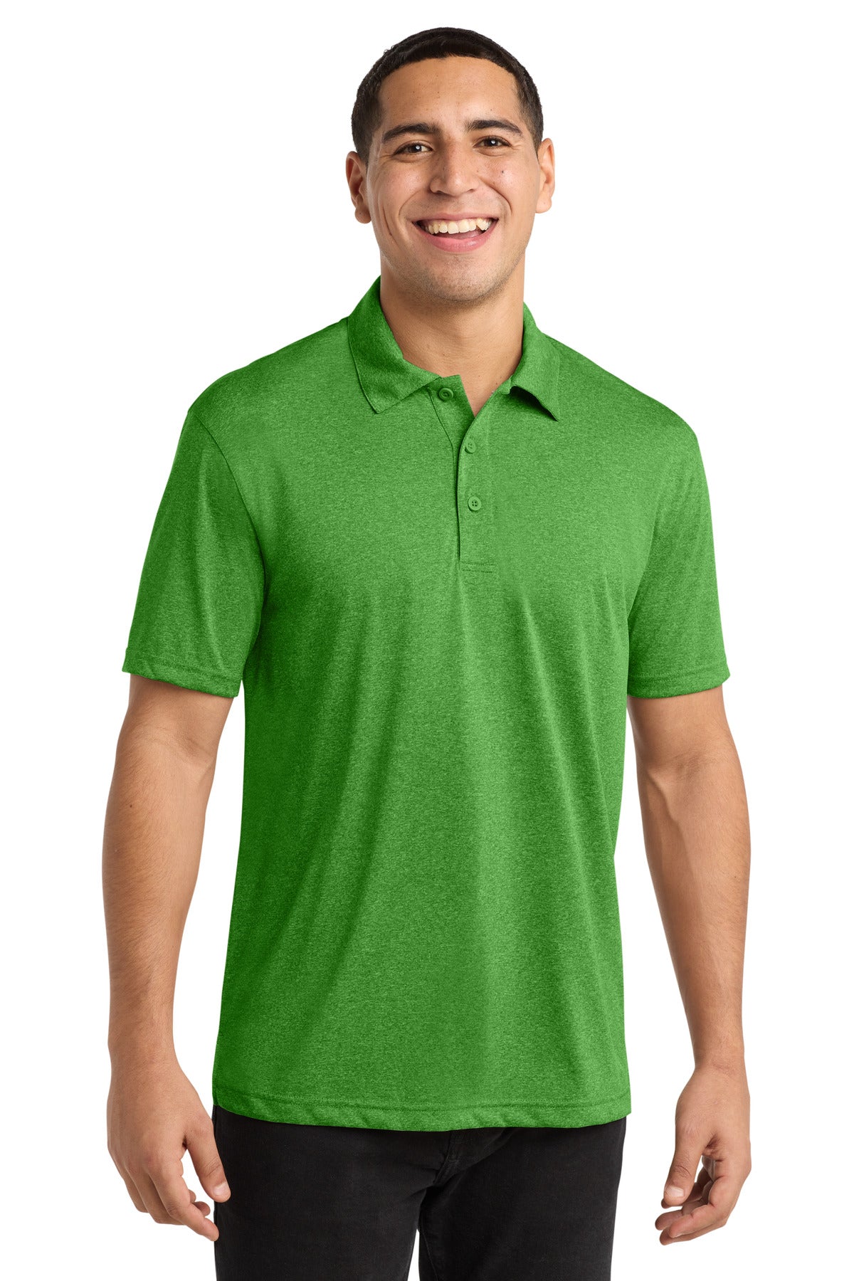 Sport-Tek Men's   Heather Contender Polo