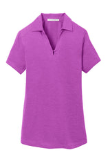 Port Authority Women's   Digi Heather Performance Polo-3
