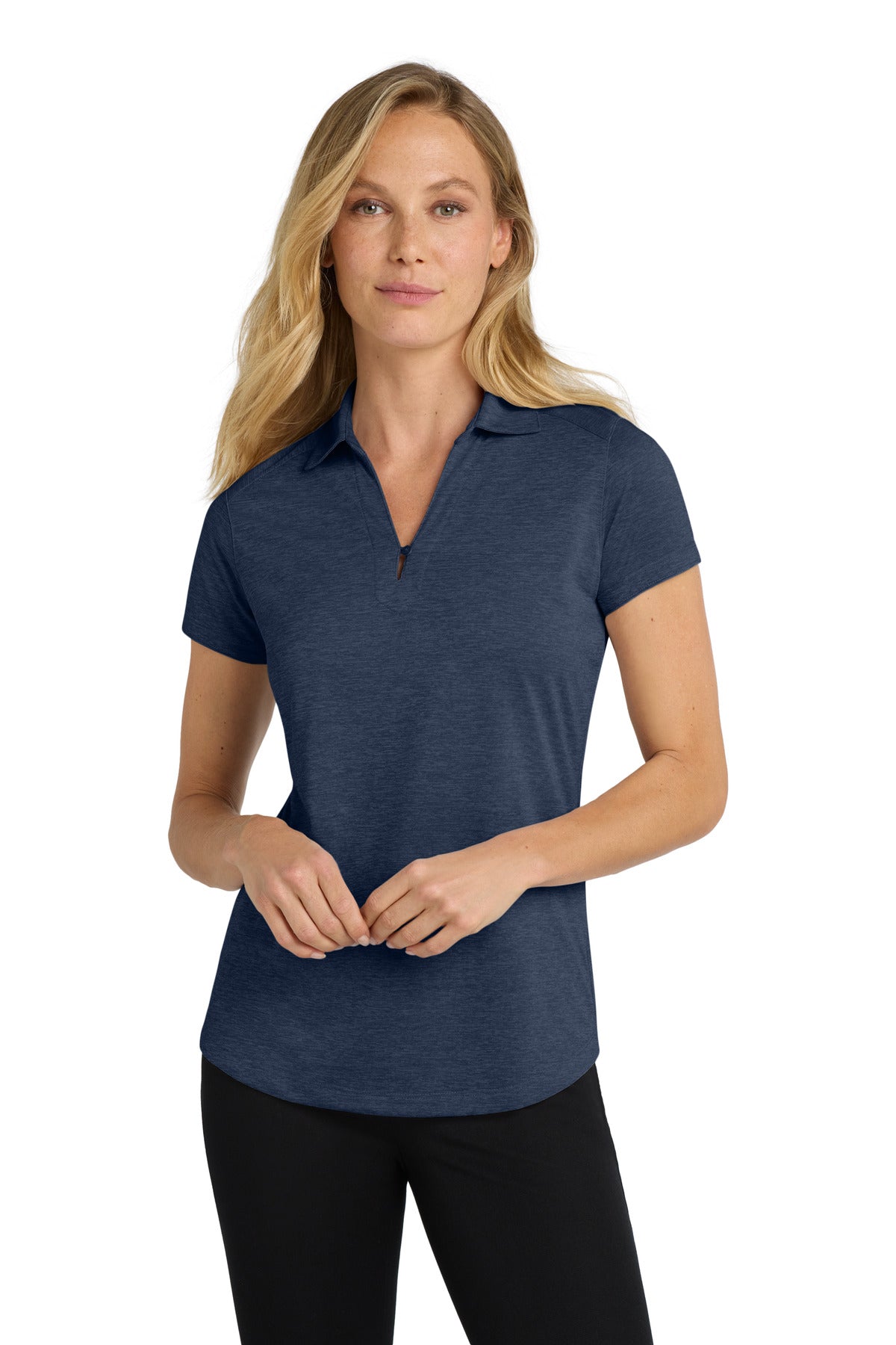 Port Authority Women's   Digi Heather Performance Polo