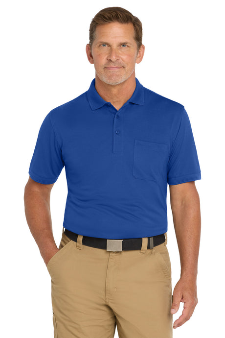 CornerStone Men's    Industrial Snag-Proof Pique Pocket Polo