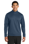 Port & Co Men's   Performance Fleece 1/4-Zip Pullover Sweatshirt