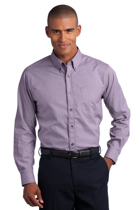 Red House ®  - Mini-Check Non-Iron Button-Down Shirt-1