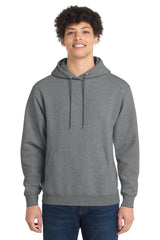 Port & Co Men's   Core Fleece Pullover Hooded Sweatshirt