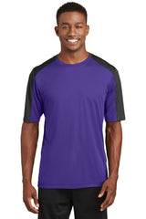 Sport-Tek Men's   PosiCharge   Competitor   Sleeve-Blocked Tee-1