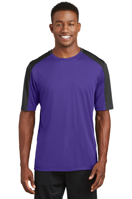 Sport-Tek Men's   PosiCharge   Competitor   Sleeve-Blocked Tee-1