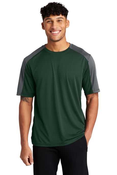 Sport-Tek Men's   PosiCharge   Competitor   Sleeve-Blocked Tee