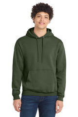 Port & Co Men's   Core Fleece Pullover Hooded Sweatshirt