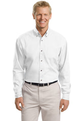 Port Authority Men's   Tall Long Sleeve Twill Shirt-1