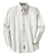 Port Authority Men's   Tall Long Sleeve Twill Shirt-3