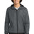 Sport-Tek Men's   Embossed Hooded Wind Jacket