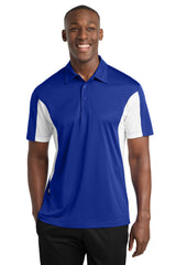 Sport-Tek Men's   Tall Side Blocked Micropique Sport-Wick   Polo