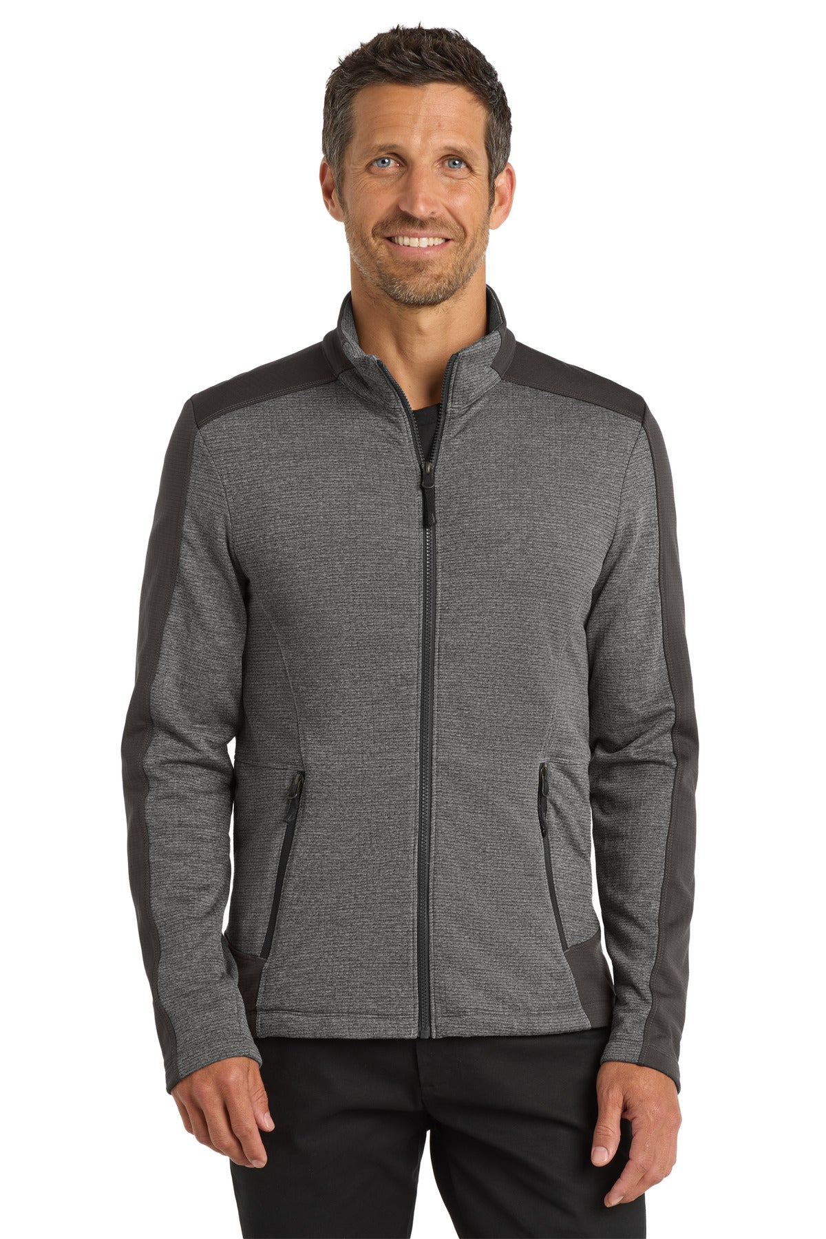 Port Authority Men's    Grid Fleece Jacket