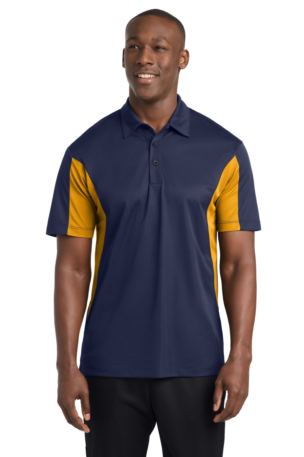 Sport-Tek Men's   Tall Side Blocked Micropique Sport-Wick   Polo
