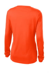 Sport-Tek Women's   Long Sleeve PosiCharge   Competitor V-Neck Tee-4
