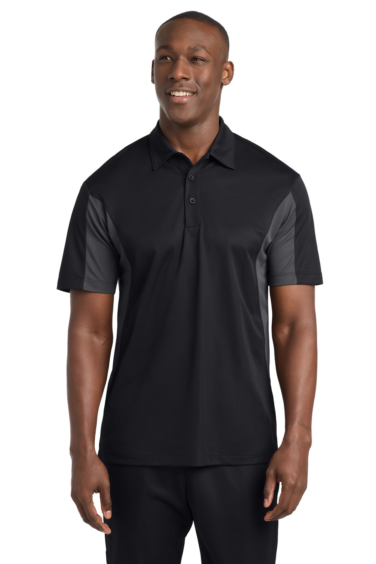 Sport-Tek Men's   Tall Side Blocked Micropique Sport-Wick   Polo