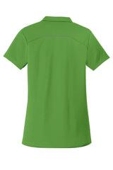 Port Authority Women's   Pinpoint Mesh Zip Polo-4