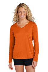Sport-Tek Women's   Long Sleeve PosiCharge   Competitor V-Neck Tee