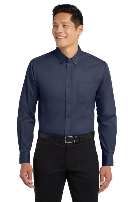 Port Authority    Extended Size Long Sleeve Easy Care Shirt S608ES