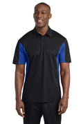 Sport-Tek Men's   Tall Side Blocked Micropique Sport-Wick   Polo
