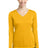Sport-Tek Women's   Long Sleeve PosiCharge   Competitor V-Neck Tee-1