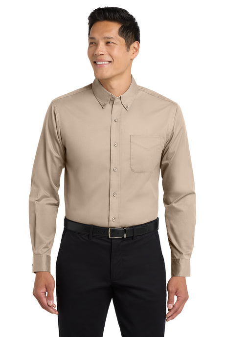 Port Authority    Extended Size Long Sleeve Easy Care Shirt S608ES