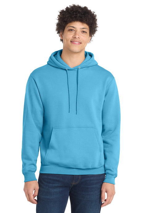Port & Co Men's   Core Fleece Pullover Hooded Sweatshirt