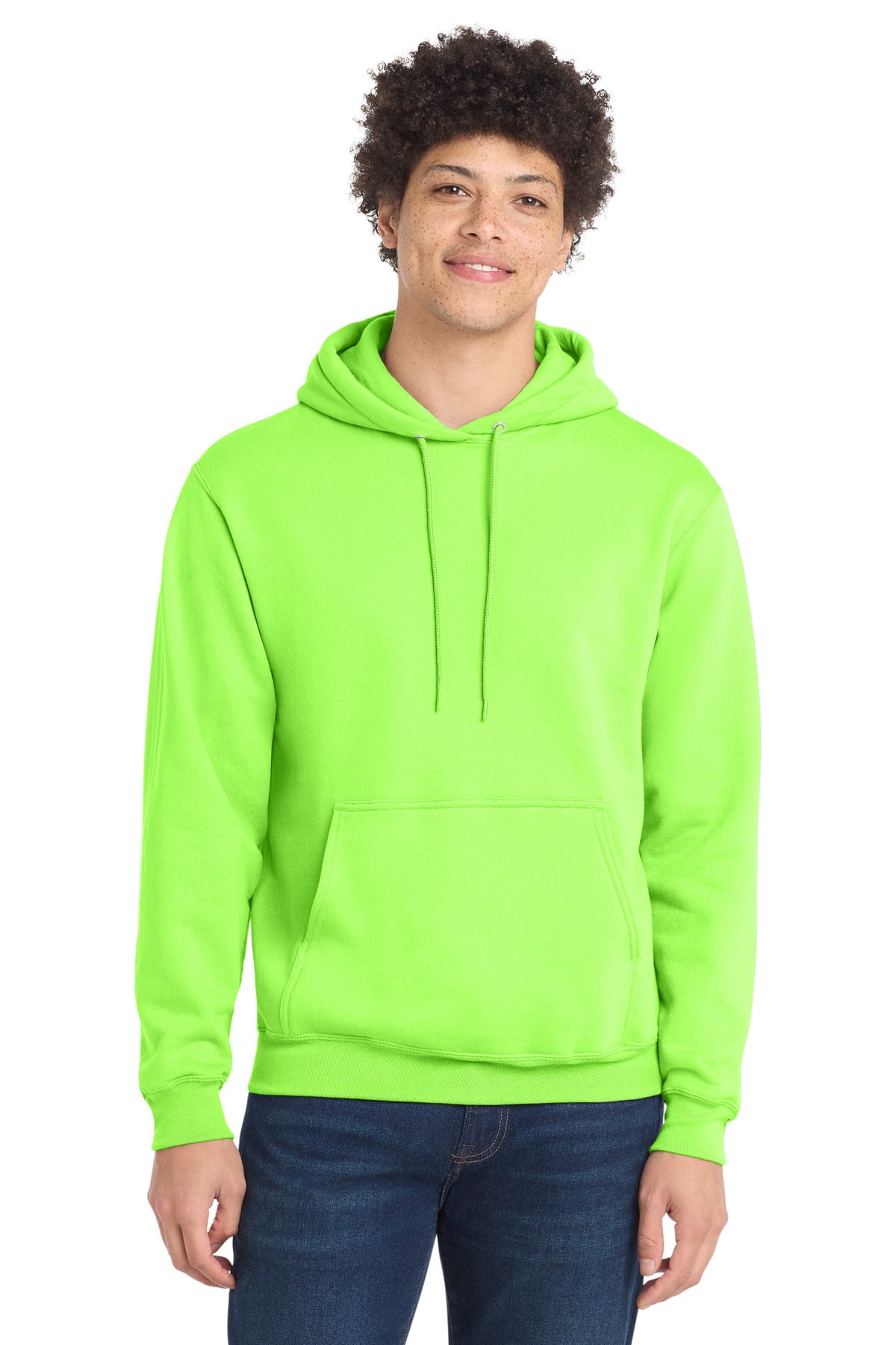 Port & Co Men's   Core Fleece Pullover Hooded Sweatshirt