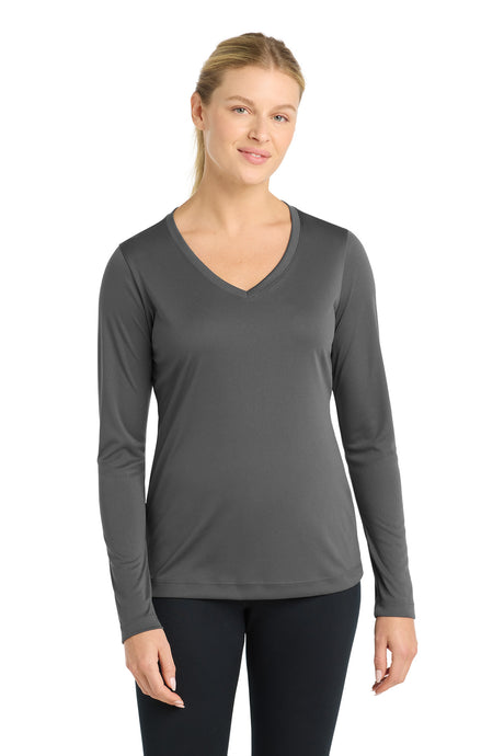 Sport-Tek Women's   Long Sleeve PosiCharge   Competitor V-Neck Tee