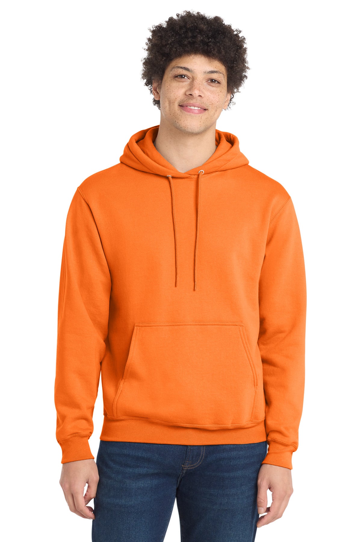 Port & Co Men's   Core Fleece Pullover Hooded Sweatshirt