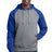 Sport-Tek Men's   Raglan Colorblock Pullover Hooded Sweatshirt