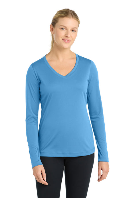 Sport-Tek Women's   Long Sleeve PosiCharge   Competitor V-Neck Tee