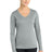 Sport-Tek Women's   Long Sleeve PosiCharge   Competitor V-Neck Tee