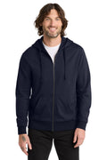 AllMade Men's   Organic French Terry Full-Zip Hoodie AL4002