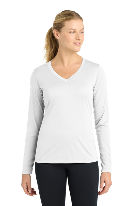 Sport-Tek Women's   Long Sleeve PosiCharge   Competitor V-Neck Tee
