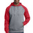 Sport-Tek Men's   Raglan Colorblock Pullover Hooded Sweatshirt
