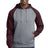 Sport-Tek Men's   Raglan Colorblock Pullover Hooded Sweatshirt
