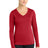 Sport-Tek Women's   Long Sleeve PosiCharge   Competitor V-Neck Tee